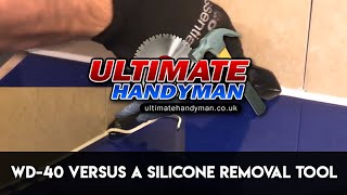 WD40 versus a silicone removal tool [upl. by Bravar]