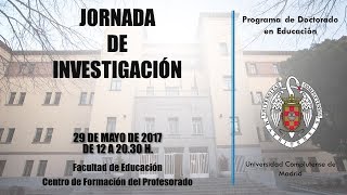 Jornada de Investigación 2017 sesión 2B [upl. by Doy877]