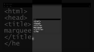 Marquee tag in htmlnotepadhtml notepad basic htmlcode highlights shorts like [upl. by Saphra]