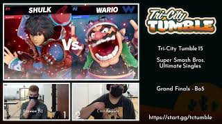 TriCity Tumble 15 Ult Singles  Fizzmint Shulk vs Peace2 Wario  Grand Finals [upl. by Anaic132]