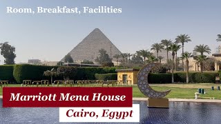 Inside Marriott Mena House  Cairo Egypt Room Breakfast Facilities  Quick Tour [upl. by Ydac]