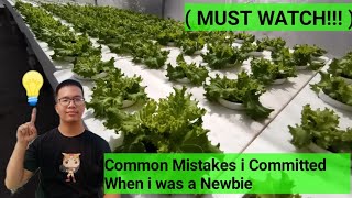 Dapat mo tong mapanood kung Newbie ka sa Hydroponics Farming  Mistakes i did when i was a Newbie [upl. by Eekorehc421]