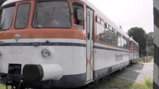 MAN Schienenbus der Osning Bahn zwischen Hamburg Hbf und UetersenEinem Saurer Omnibus und Test ICE [upl. by Einnel]