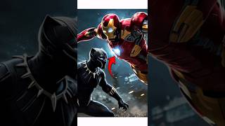 Ironman Vs Black Panther who will Win 🤔  shorts youtubeshorts [upl. by Susej]