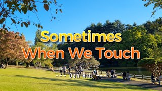 SOMETIMES WHEN WE TOUCH  Karaoke Version  in the style of Dan Hill [upl. by Caroline]