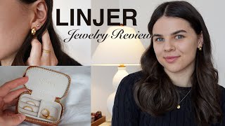 LINJER JEWELRY REVIEW I Luxurious and Affordable Everyday Jewelry [upl. by Kapor310]