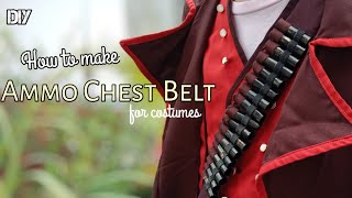 How to make AMMO Chest Belt [upl. by Sherar]