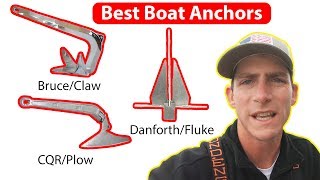 Best Boat Anchors Bruce Danforth Delta and Plow [upl. by Tyre]