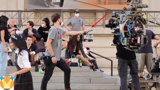 Gossip Girl Reboot Behind the Scenes  First Look [upl. by Ayiak]