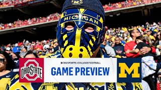 College Football Week 13 No 2 Ohio State at No 3 Michigan I GAME PREVIEW I CBS Sports [upl. by Yemaj]