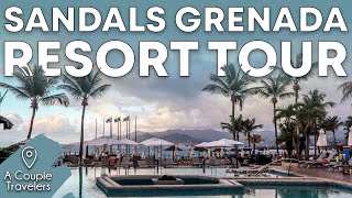 Full Walkthrough of Sandals Grenada  Sandals Resort Tour  January 2023 [upl. by Ronnie858]