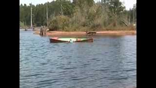 Canoe Self Rescue Deep Water [upl. by Yelik]