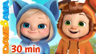 ☺️ This is the Way We Go to Sleep and More Baby Songs  Nursery Rhymes by Dave and Ava ☺️ [upl. by Anatlus]