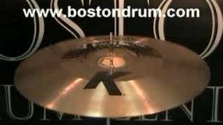 Zildjian K Custom 22quot Hybrid Ride Prototype 2822g [upl. by Ayadahs]