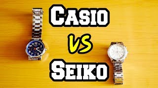 Casio vs Seiko  Which is Better [upl. by Yauqram372]