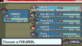 Pokemon Emerald part 25 Mike learns to Surf amp Wynaut evolves [upl. by Taryn]