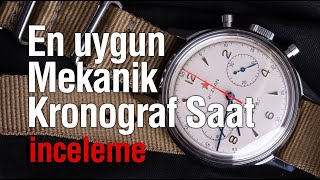 Seagull 1963 En uygun fiyatlı kronograf pilot saati [upl. by Alliuqal]