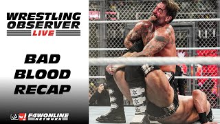 The WWE Bad Blood recap  Wrestling Observer Live [upl. by Rimas]