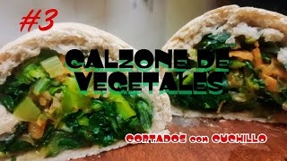 Calzone Vegano 3 verdura masa blanca90 [upl. by Valerio666]