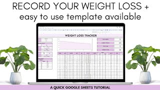 Track Your Progress Create a Weight Loss Tracker with Me  Template [upl. by Drawets]