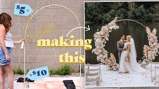 DIYing wedding decor on a budget [upl. by Valentijn715]