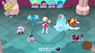 Steven Universe Unleash the Light  Roses Room  Hessonite Battles PC [upl. by Sherard]