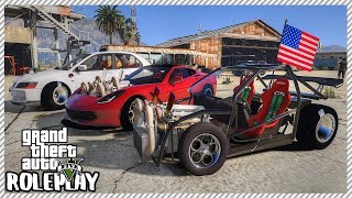 GTA 5 Roleplay INCREDIBLE Quad Turbo Corvette Drag Beats Everything  RedlineRP 275 [upl. by Furmark]