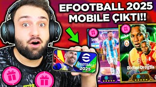 EFOOTBALL 2025 MOBİLE ÇIKTI BEDAVA MESSİ GÜÇLENDİCİ FULLEDİM NEYMAR BEDAVA DROGBA EPİCLER [upl. by Yanetruoc]