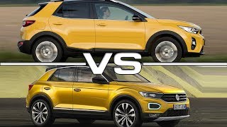 2018 Kia Stonic vs 2018 Volkswagen TRoc [upl. by Dickie]