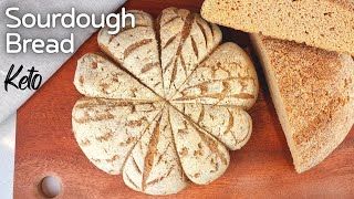 How to Make Keto Sourdough Bread with Almond Flour [upl. by Blanca]