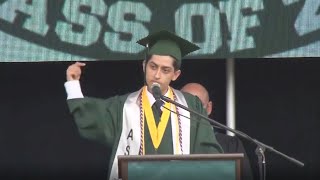 The Most INSPIRATIONAL High School Graduation Speech Youll Ever Hear Full Video [upl. by Dolley]