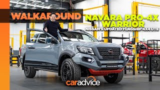 2021 Nissan Navara Pro4X Warrior Revealed  CarAdvice  Drive [upl. by Ahlgren952]