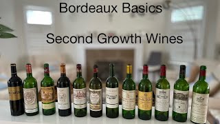 Bordeaux Wine Basics 2nd Growth Wines [upl. by Eek]