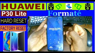 Factory Reset Huawei P30 lite P30 pro Remove pin  pattern password  hard rest huawei p30 lite [upl. by Nylrebma]