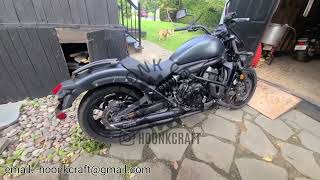 HOONK exhaust system for Kawasaki Vulcan S 650 vulcans650 [upl. by Yboc]