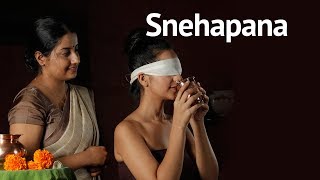 How to loosen toxins from your body  Snehana or Oleation Therapy in Ayurveda [upl. by Faucher279]