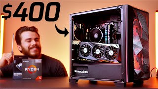 How to Build a 400 Gaming PC in 2023 ⚡ Step by Step Guide [upl. by Eadwina]