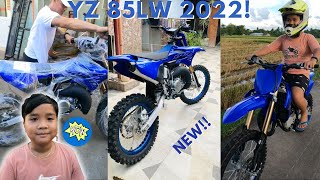 NEW 2022 YZ85 LW  Unwrapping Jareds Bike  Cariaga Bros [upl. by Feucht]