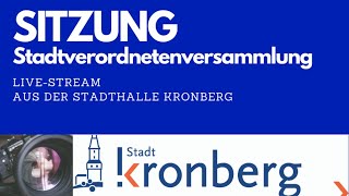 Stadtverordnetenversammlung 14122023  Kronberg im Taunus [upl. by Tranquada]