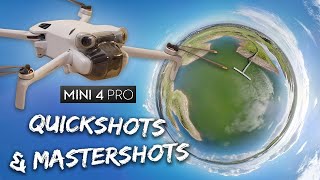 DJI Mini 4 Pro  Quickshots amp Mastershots [upl. by Jeanelle]