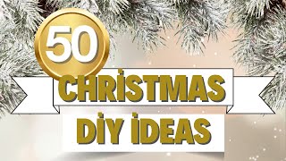 50 BEST Ways to Transform Thrifted amp Dollar Tree Items into Beautiful CHRISTMAS Decor christmas [upl. by Brnaba]