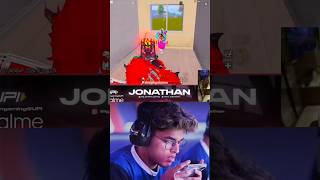 JONATHAN with LoLzZz INCREDIBLE 1V3 CLUTCH 😱🔥 HACKER OR WHAT jonathangaming jonathan1v4 bgmi [upl. by Nayb]