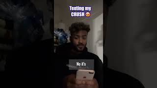 Texting my crush…💀comedy viral [upl. by Patsy]