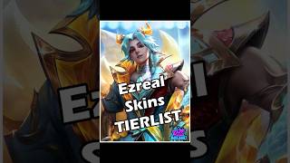 Ezreal Skins Tier List leagueoflegends ezreal tierlist worlds2024 gaming riotgames adc [upl. by Ray]