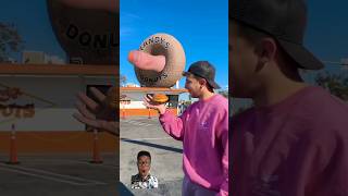 The Donut is Exploded 😱 funny vfx satisfying exploded challenge brandonb donut amazing [upl. by Salohci104]