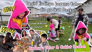 BERBURU TELOR amp COKLAT PASKAH DI KEBUN SIAPA YG PALING HEBOH⁉️ [upl. by Thedric685]