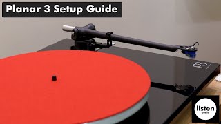 Rega Planar 3 Turntable Setup Guide [upl. by Steinke]