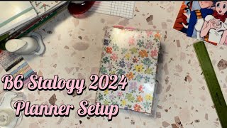 B6 Stalogy 2024 Planner Setup [upl. by Anyzratak210]