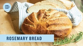 Homemade Rosemary Bread [upl. by Brod]