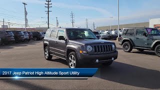 2017 Jeep Patriot High Altitude Sport Utility Cleveland Brunswick Parma Medina North Olmstead [upl. by Faires]